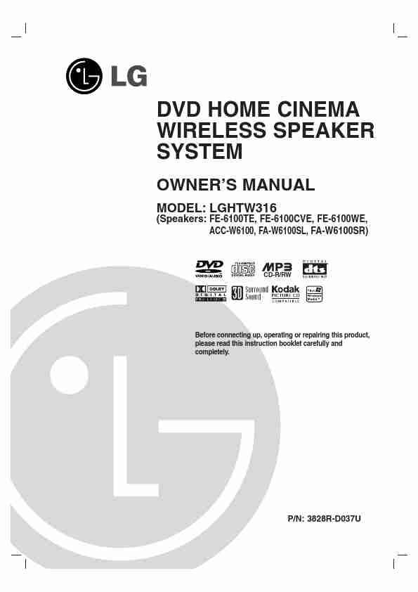 LG Electronics Speaker System HTW316-page_pdf